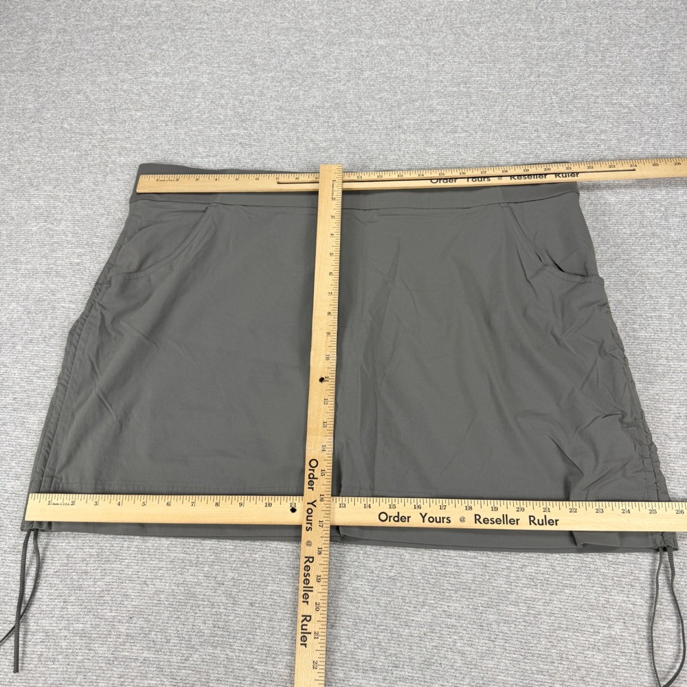Columbia Anytime Casual Skort Womens 2X Grey Hiking Active Skirt - Picture 11 of 12